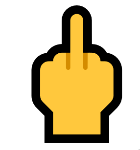 Comment le doigt d'honneur est devenu un emoji comme un autre