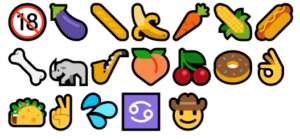 Tous les émojis érotiques (coquins) - iconoclic.fr